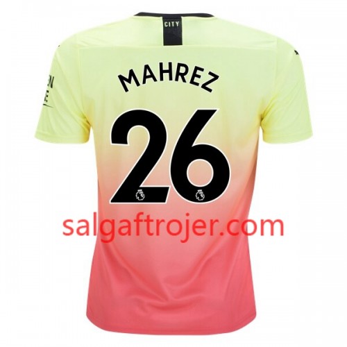 Manchester City Fodboldtrøjer Riyad Mahrez 26 3. sæt 2019/20 Kort ærmer Manchester City Fodboldtrøjer Riyad Mahrez 26 3. sæt 2019/20 Kort ærmer